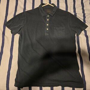 BILLY REID BLUE SHORT SLEEVE POLO MEDIUM